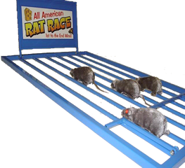 MM【 RAT RACE】 All American Rat Race Carnival Game Rental | Funtastix.com